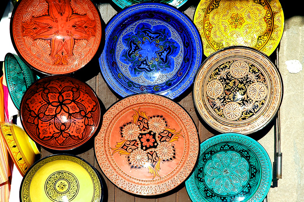 Ceramiche e colori Marocco