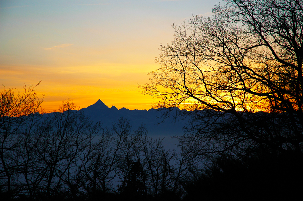 Monviso visto da Torino